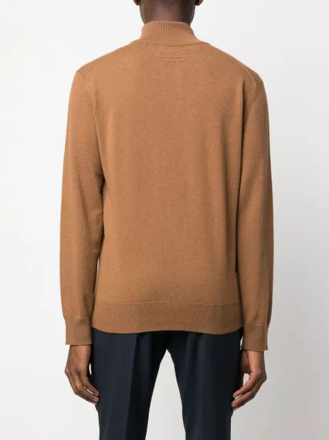 Zegna high-neck cashmere jumper