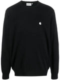 Carhartt WIP logo-embroidered crew neck jumper