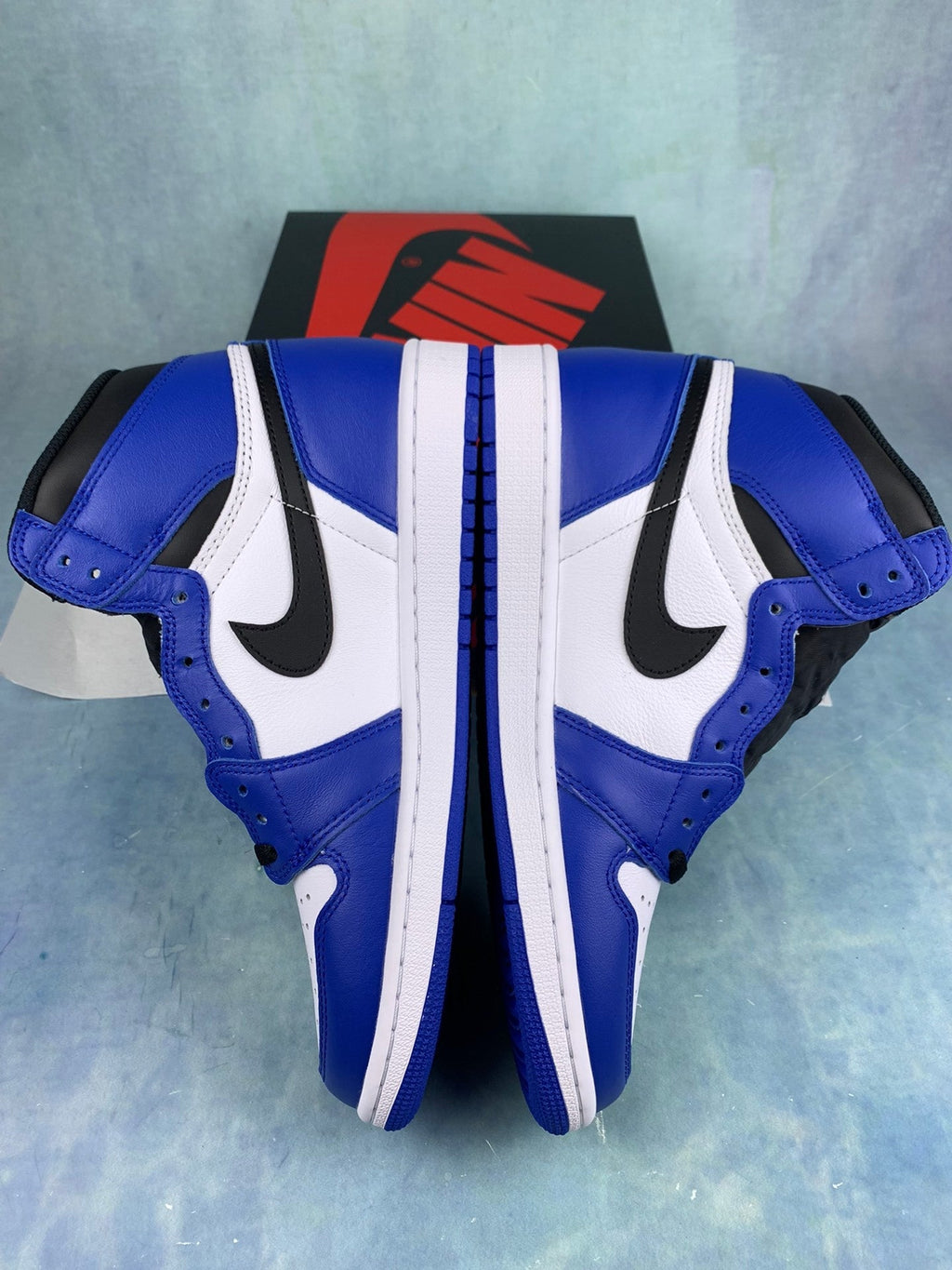Air Jordan 1 High Game Royal Small Lightning 555088-403 Unisex Sneakers