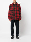 Filson check-pattern wool shirt jacket