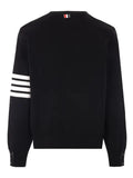 Thom Browne stripe-detail cotton cardigan