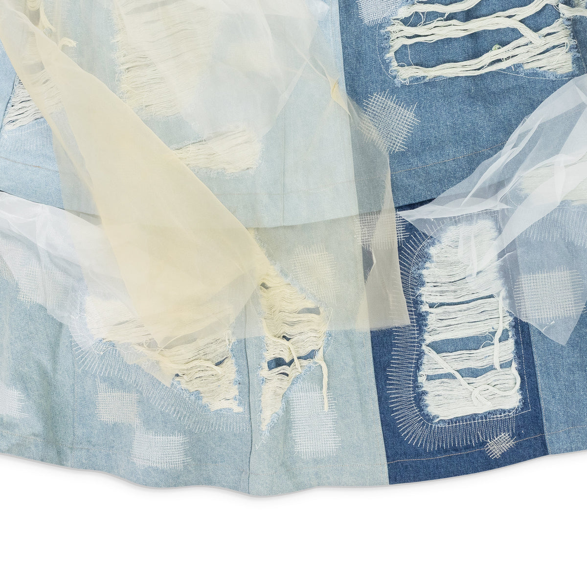 Blue Altitude Denim Skirt