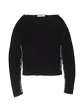 Acne Studios logo tape knit jumper