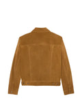 Saint Laurent buttoned calfskin jacket