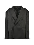 BREATH oversized-fit double-breasted suit jacket