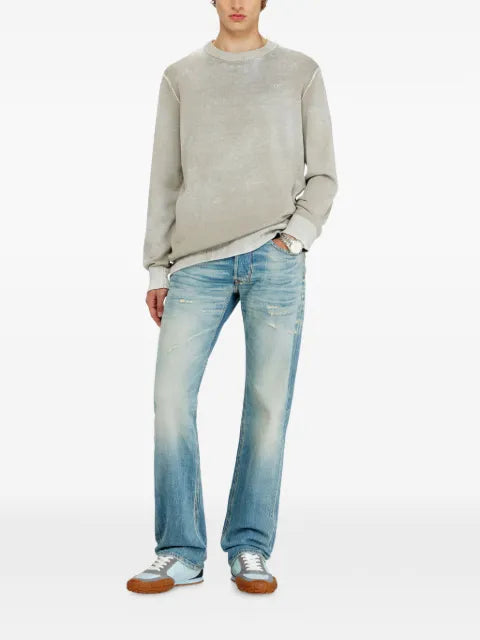 Diesel jumper with faded reverse print