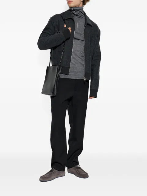 Jil Sander quarter-zip long-sleeve sweater