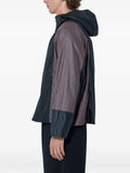 Kiko Kostadinov crinkled colour-block jacket