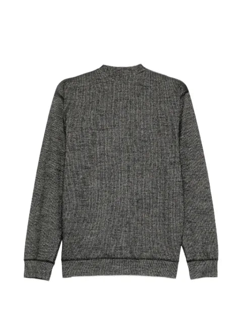 Junya Watanabe patchwork-detail button-up cardigan