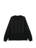 Juun.J striped long-sleeve sweatshirt
