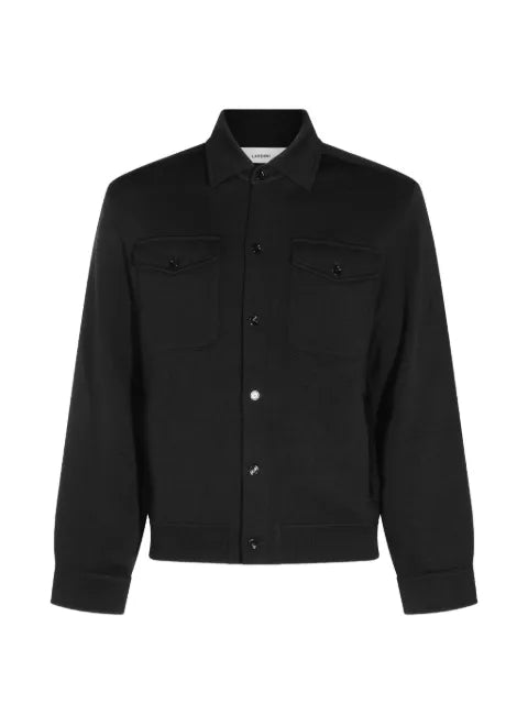 Lardini flap-pocket shirt jacket