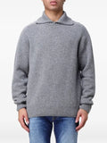 Sebago ribbed shawl-collar sweater