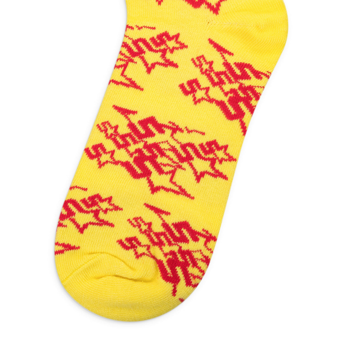 Yellow/Red Candy Socks