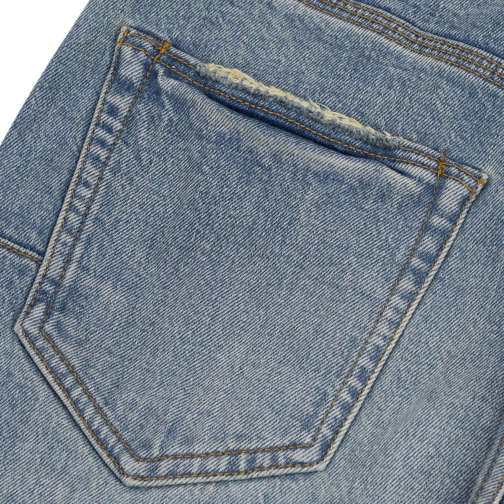 Light Indigo Icon Wide Jeans