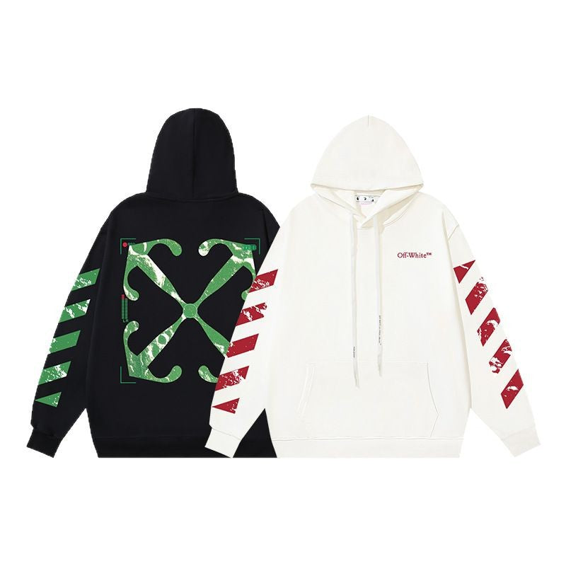 OFF-WHITE Caravaggio Angel Hoodie Heavyweight Streetwear Unisex