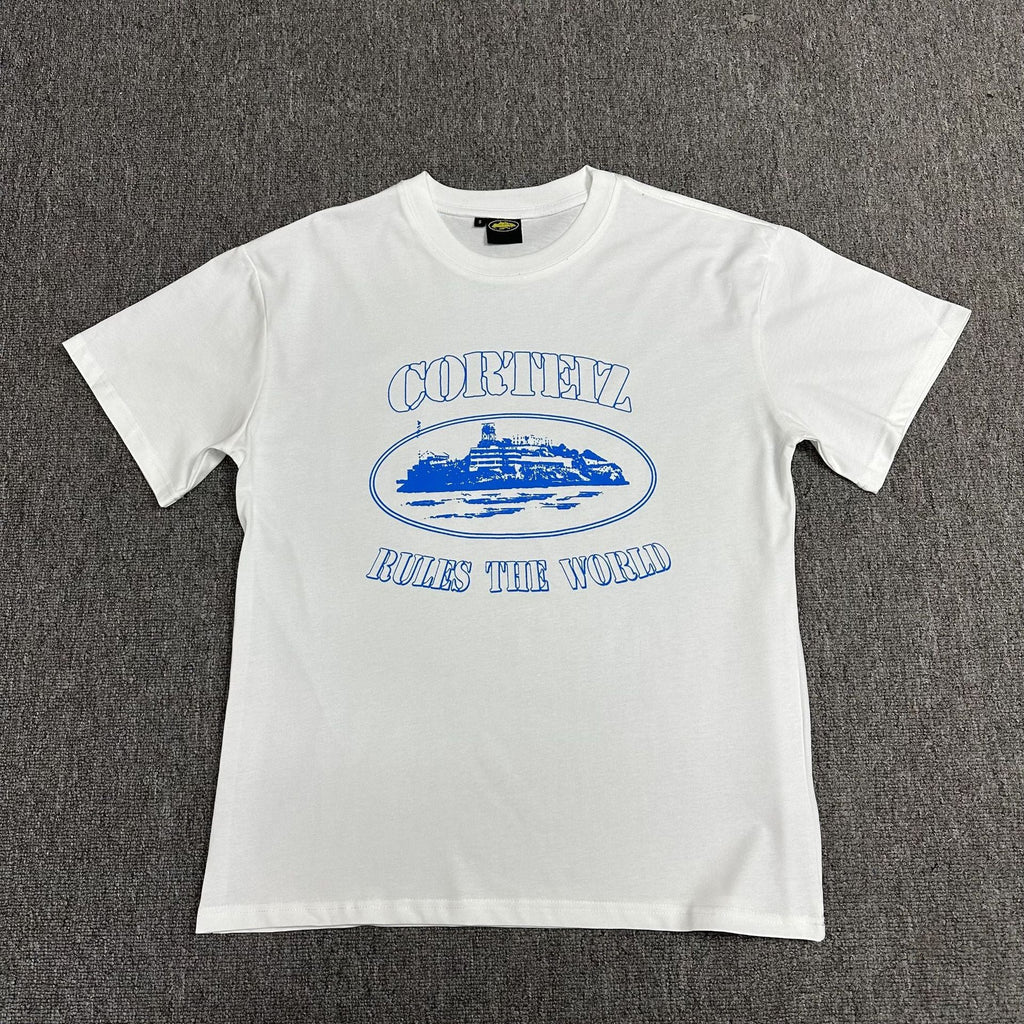 Corteiz Multi‑Logo Graphic Oversized Tee Streetwear Unisex