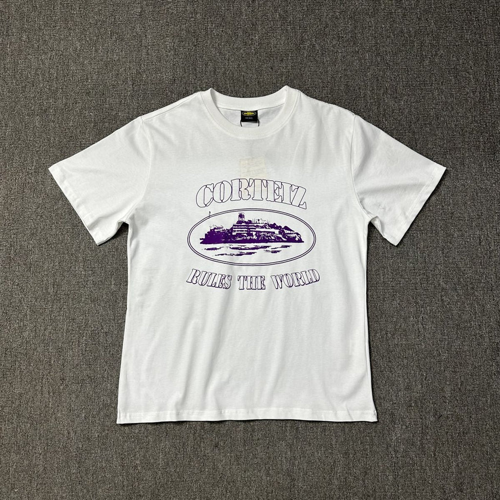 Corteiz Multi‑Logo Graphic Oversized Tee Streetwear Unisex