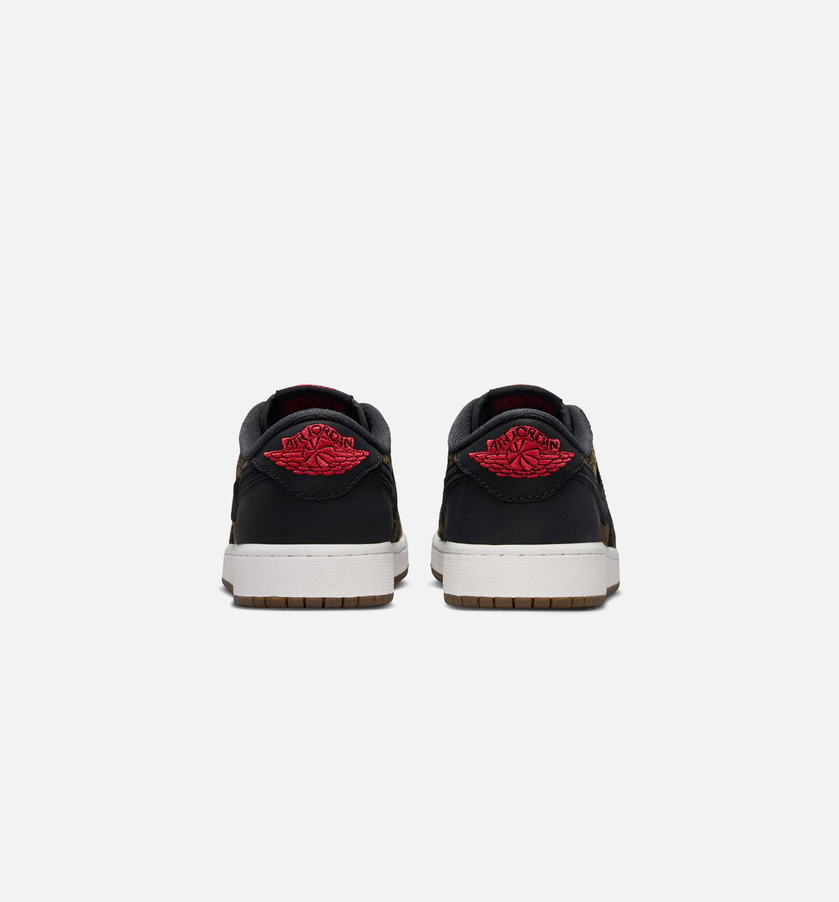 Air Jordan 1 Retro Low OG Laser Kids' Shoes - Black/Varsity Red/White