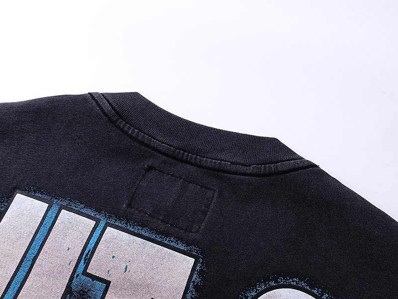 Godspeed Skeleton & Floral Washed Graphic T-Shirt