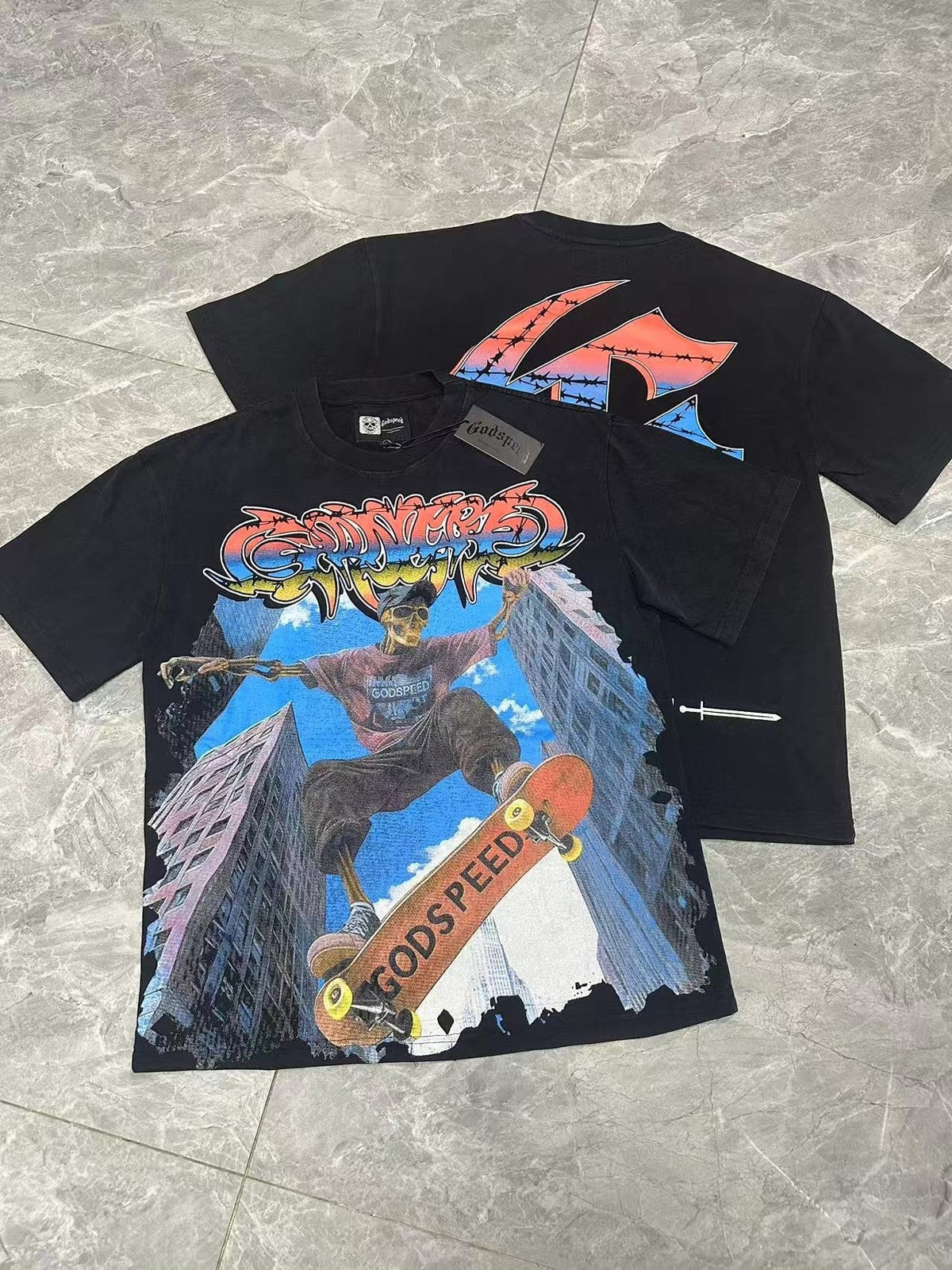 Godspeed Skate Graphic Short-Sleeve T-Shirt