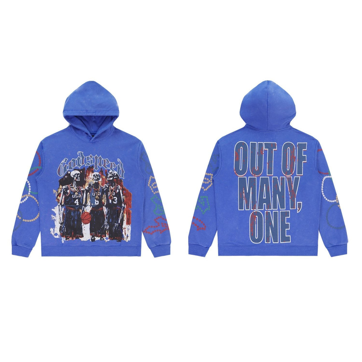 Godspeed Out of Many One Graphic Hoodie