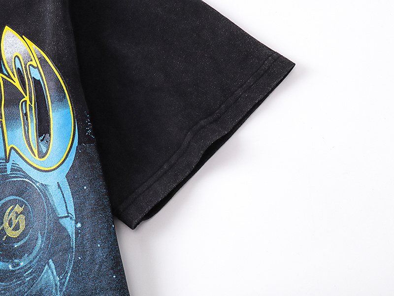 Godspeed E Pluribus Unum Washed Black Graphic T-Shirt