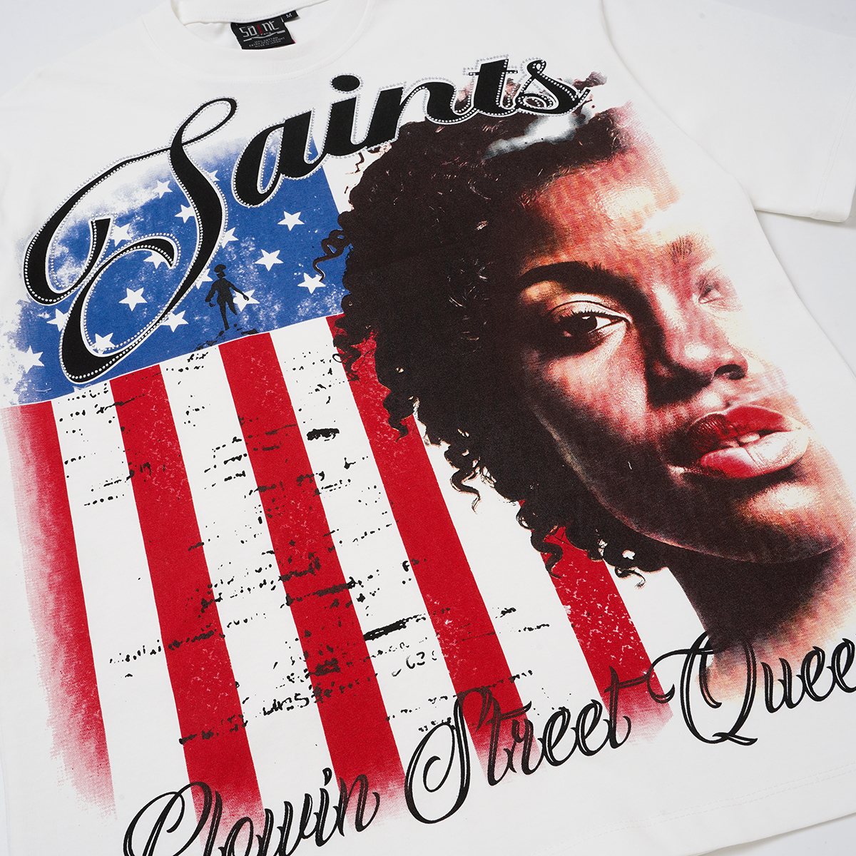 SAINT Glowing Street Queen Graphic T-Shirt