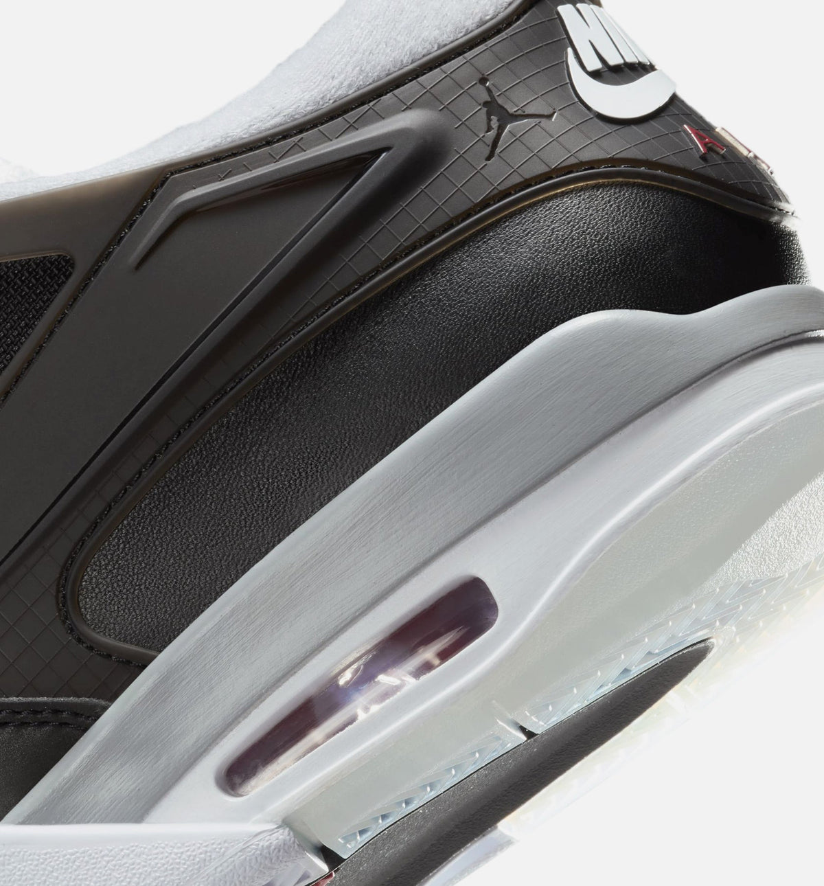 Air Jordan 4 RM Black, Red and Grey Men's Lifestyle Shoes