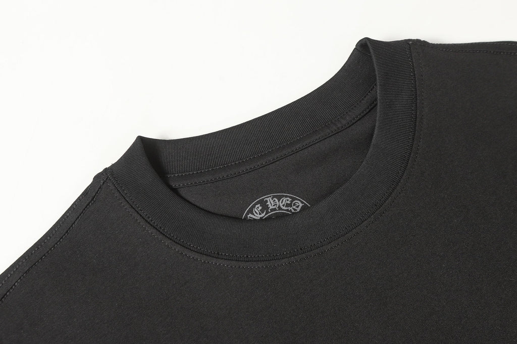 Chrome Hearts Horseshoe Green Printed T-shirt Black