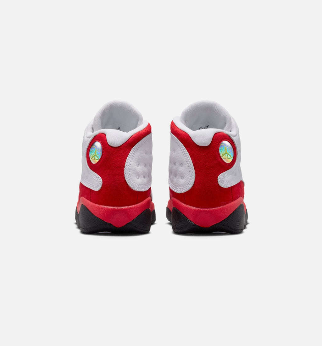 Air Jordan 13 Retro White and University Red – Preschool Lifestyle Shoe in White/Black/True Red
