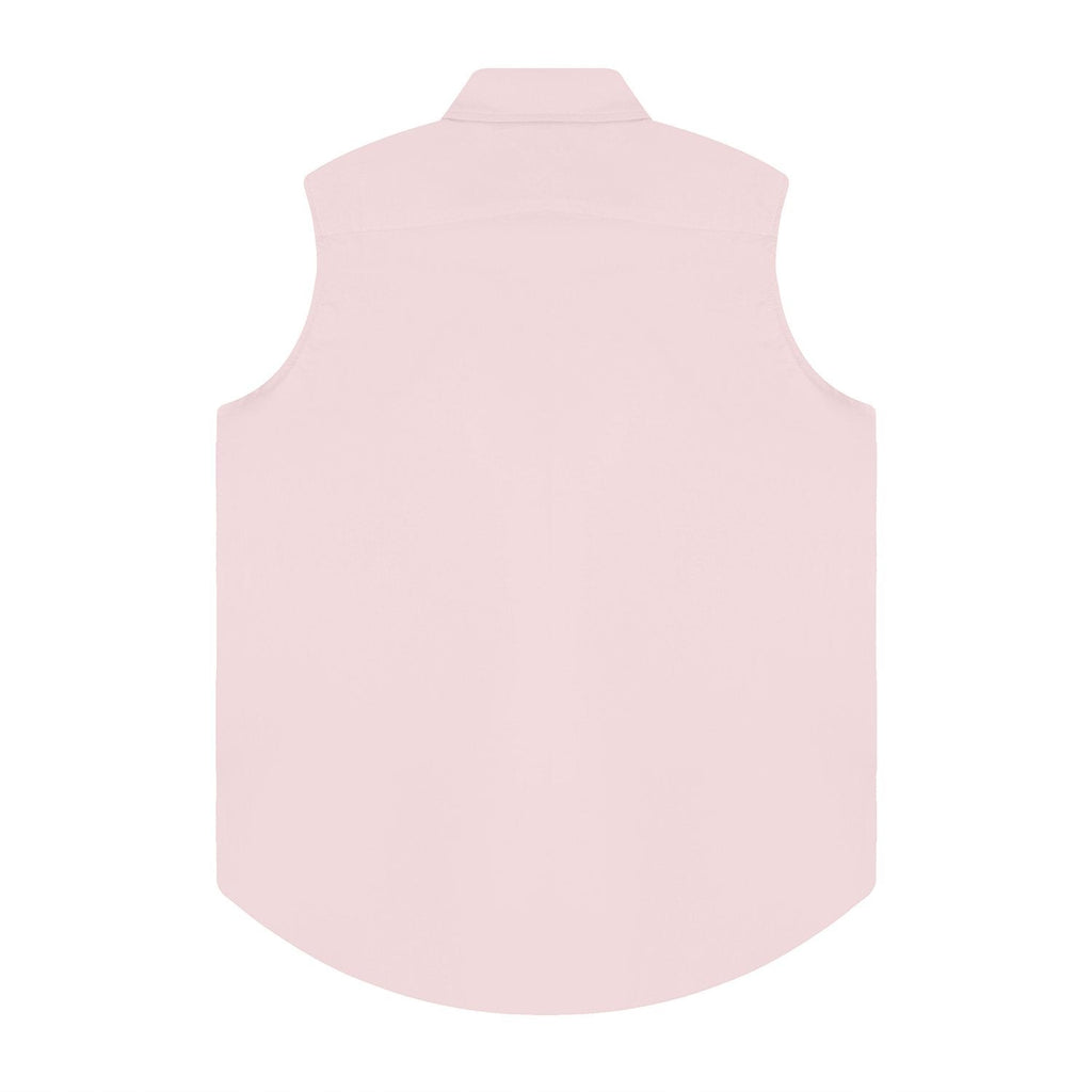 Ralph Lauren Sleeveless Oxford Button-Front Shirt